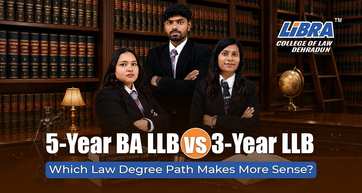 5-Year BA LLB vs 3-Year LLB: Choose Your Law Degree Path